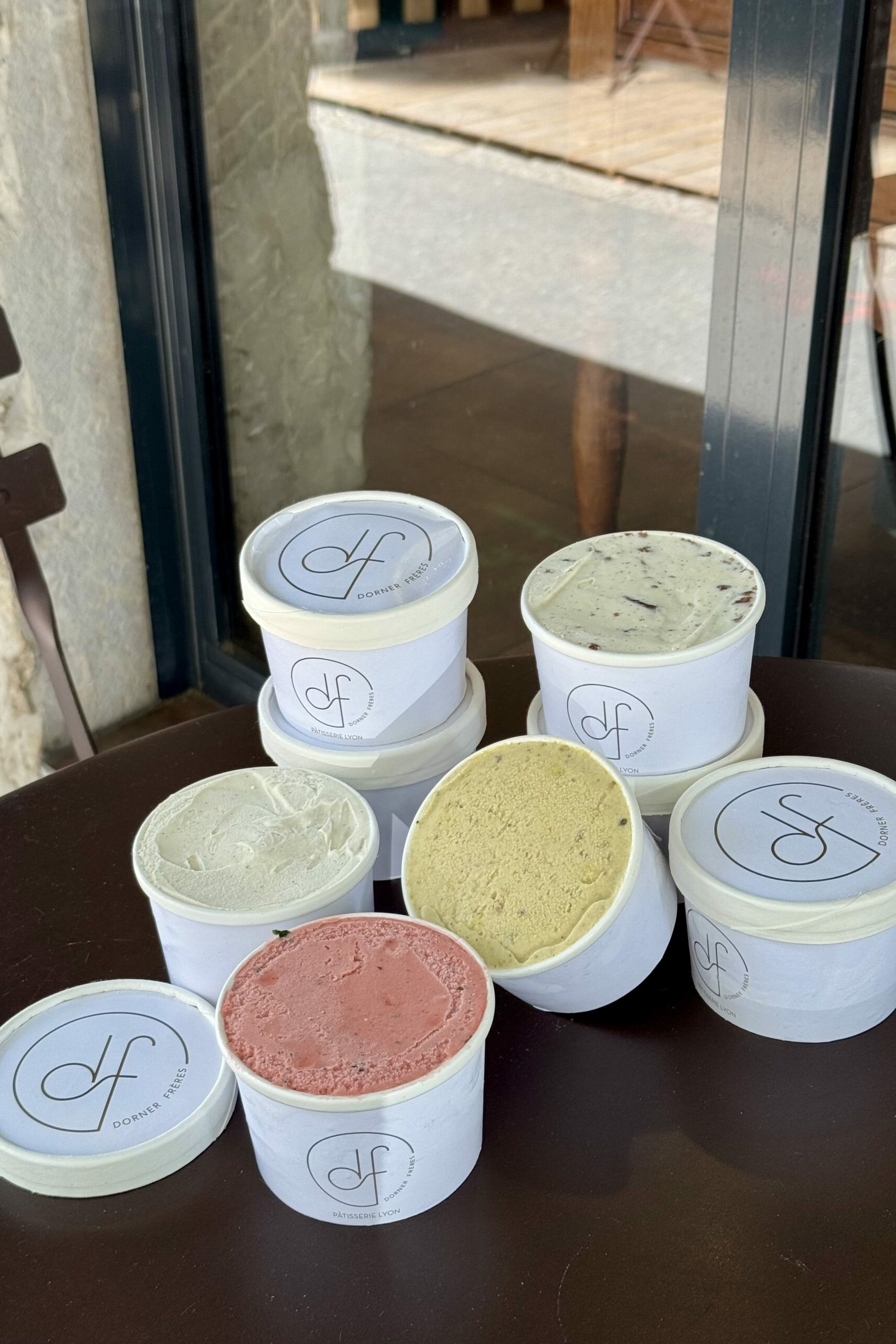 Glaces en pot - Lyon Dorner Frères