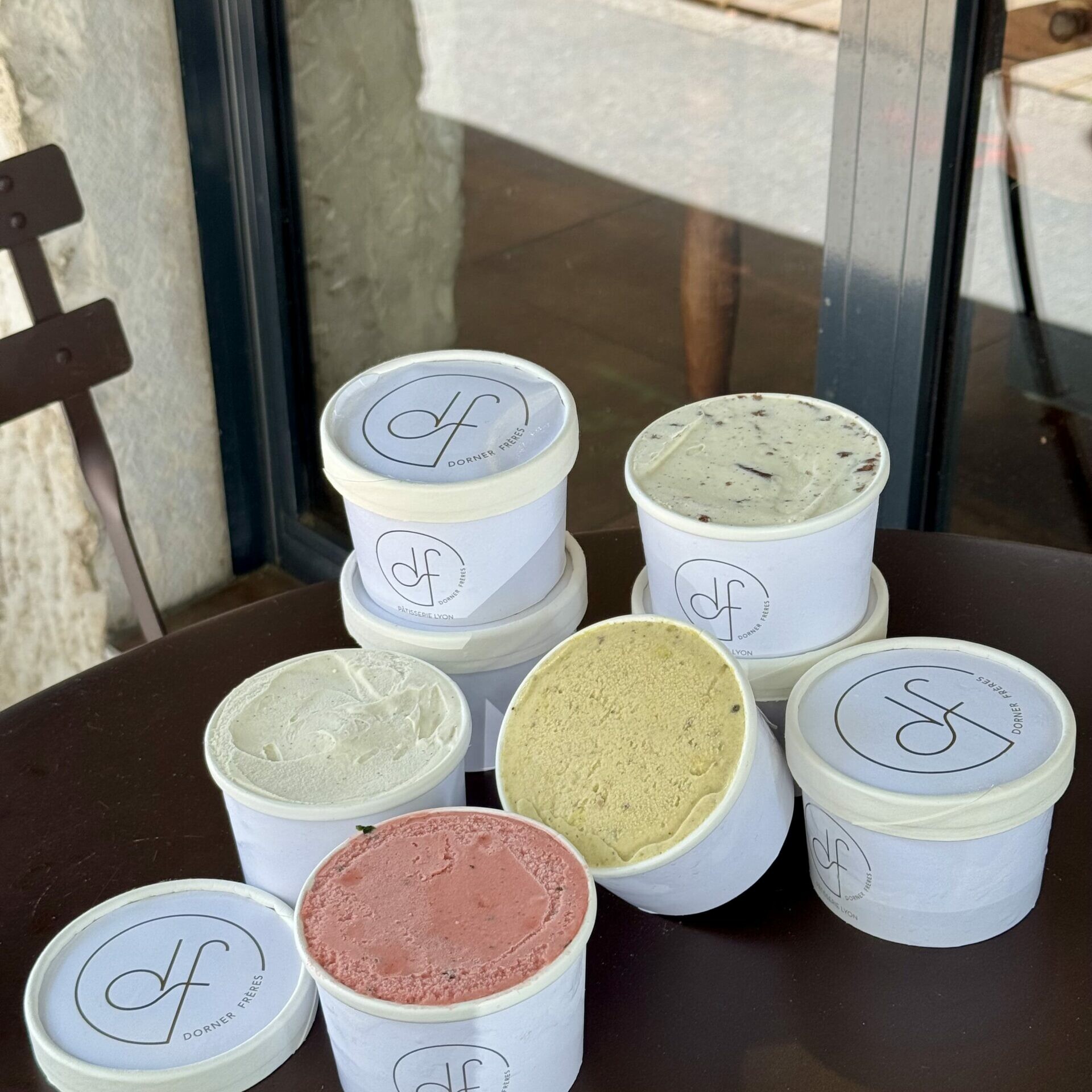 Glaces en pot - Lyon Dorner Frères