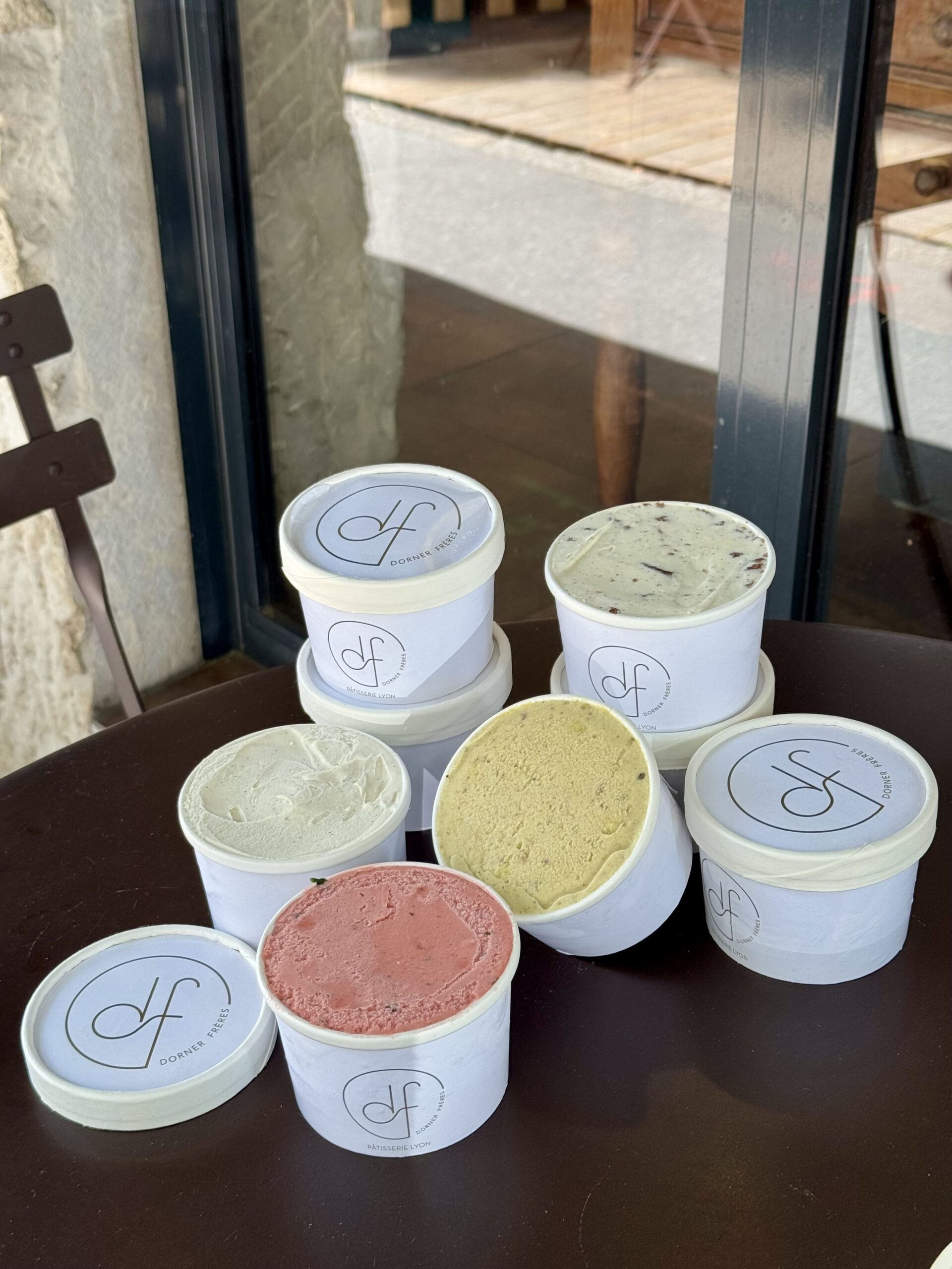Glaces en pot - Lyon Dorner Frères