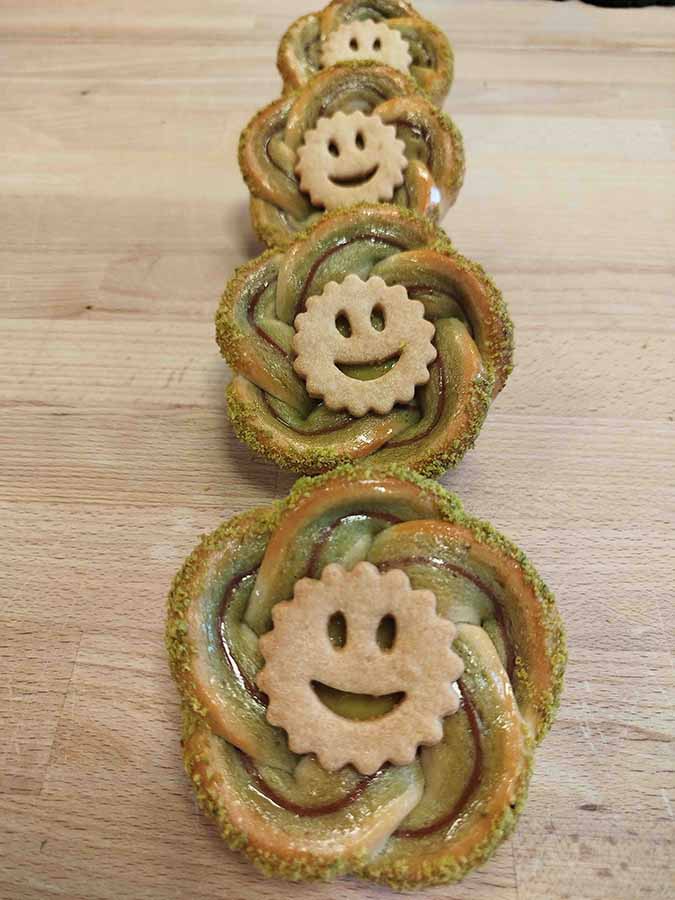 Xavier Sacriste X Dorner Frères - Brioche flan pistache