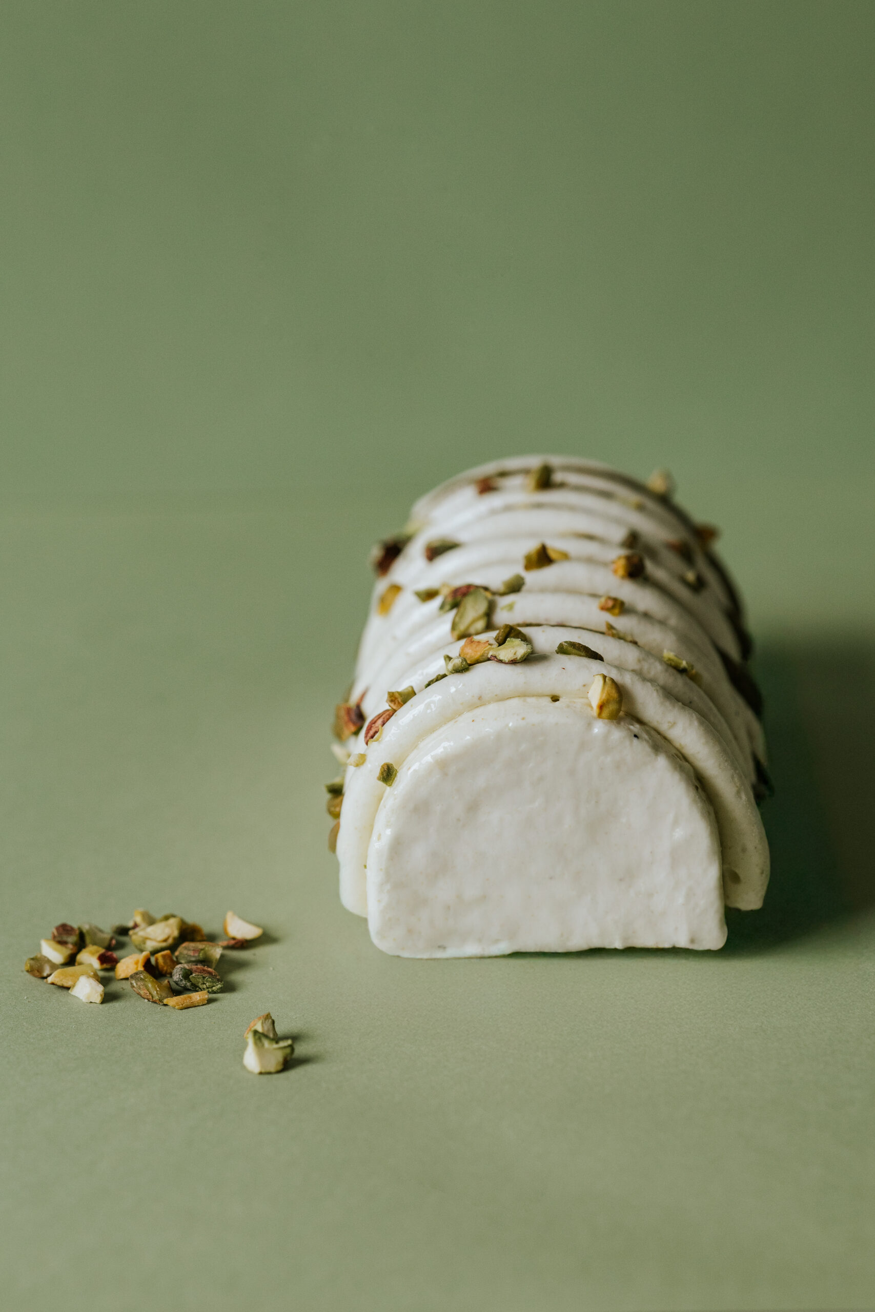 Bûche pistache fleur d'oranger- Dorner Frères