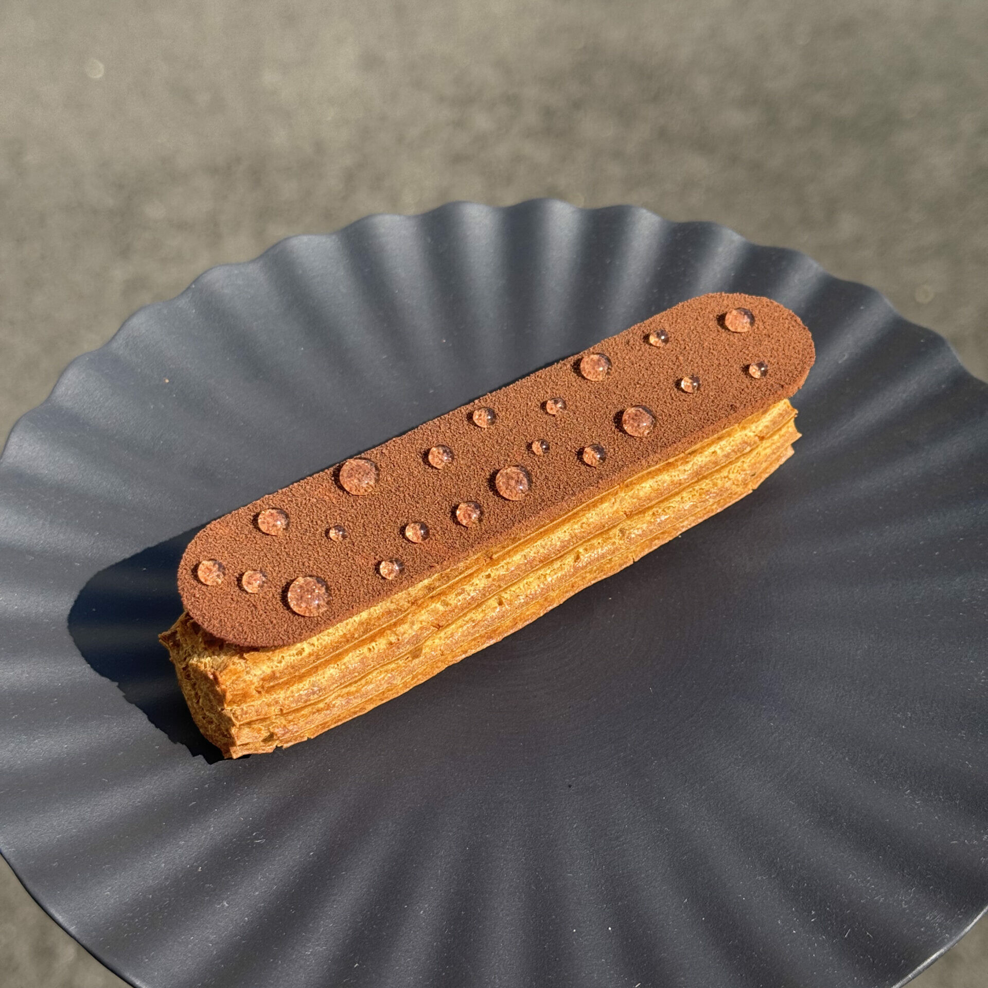 Éclair au chocolat